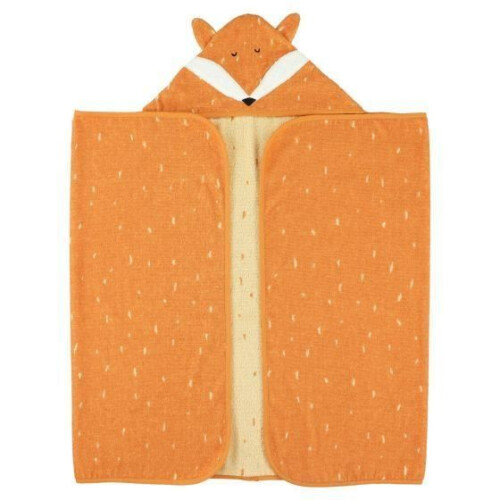 Trixie Trixie Badetuch Mr. Fox 70 x 130 cm Bio-Baumwolle orange