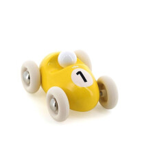 Mini puusta valmistettu roadster - Vilac - Keltainen - 7 cm - Lasten lelu - Valmistettu Ranskassa