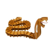 3D-papiermodel - FRIDOLIN - Cobra-slang - Laser gesneden karton - 1368 cm - Vanaf 8 jaar