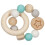 Bijtring Ster Turquoise Goki 1