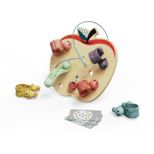 Tabla de motricidad - Topbright - Juego educativo Gusano de manzana - Madera - Mixto - 12 meses y más