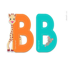 Janod - Letter B Sophie de Giraffe - JURATOYS