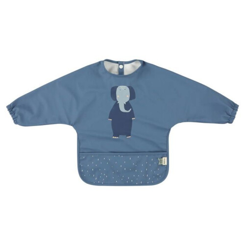 Trixie Waterproof Sleeved Bib - Mrs. Elephant
