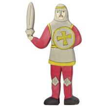 Punaharmaasta Pehtoori Figuriini HOLZTIGER - Käsin maalattu puulelu 3-vuotiaille ja sitä vanhemmille lapsille