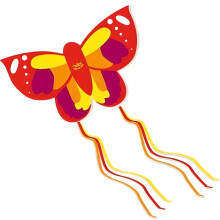 Vlieger vlinder - VILAC - Voor kinderen vanaf 3 jaar - Lengte 90 cm