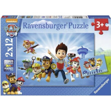 'Puzzles Pat' Patrouille 2x12 palapeliä - Ravensburger - Lapsille alkaen 3 vuotta