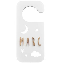 Door Hook - Vintiun - Customizable - Night Pattern - White