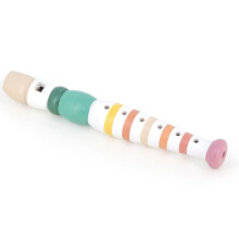 Vilac - Flauto a strisce multicolore in legno
