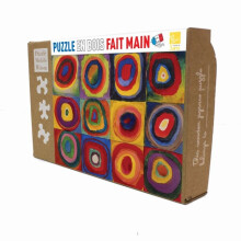 Puzzle Michèle Wilson - Kandinskyn neliöt ja ympyrät - WILSON PELIT