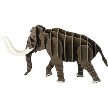 3D-papiermodel - FRIDOLIN - Mammoth - 13,5 x 7 x 3 cm - Vanaf 8 jaar - 1 stuk