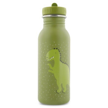 Child's Water Bottle - TRIXIE - Mr. Dino - Stainless Steel - 350ml - Green