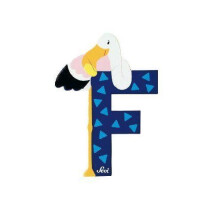 Trudi Sevi - 181606 - Lettre F Flamant - Rose
