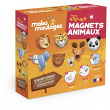 mako molds My animal magnet workshop - complete creative kit - made in France