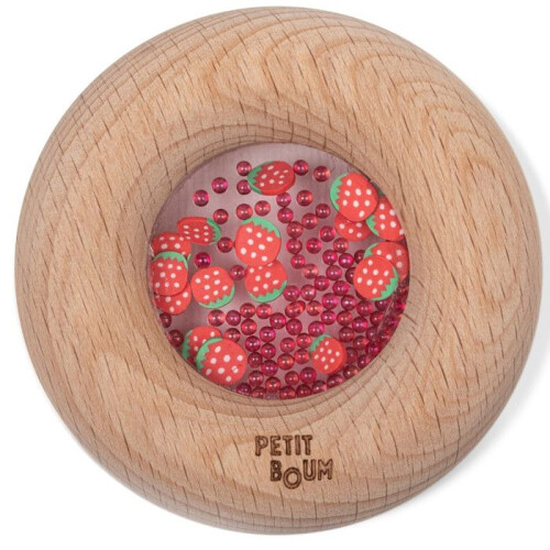 Petit Boum - Donut sensorinen Mansikat - COOL KIDS PROJECT