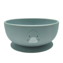 Trixie - Silicone Bowl with Suction Cup Mr Shark