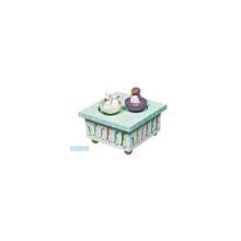 Penguin wooden music box - TROUSSELIER - Magnets - 11.5x11.5cm