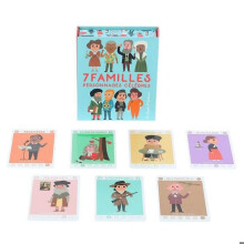 Juego de 7 familias de personajes famosos