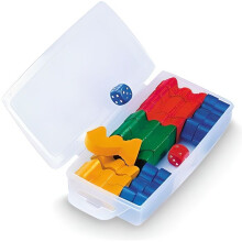 JEUJURA Doos 16 kleine houten paarden