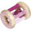 Selecta Brinquedo hochet meninas 7 cm madeira natural/rosa 1