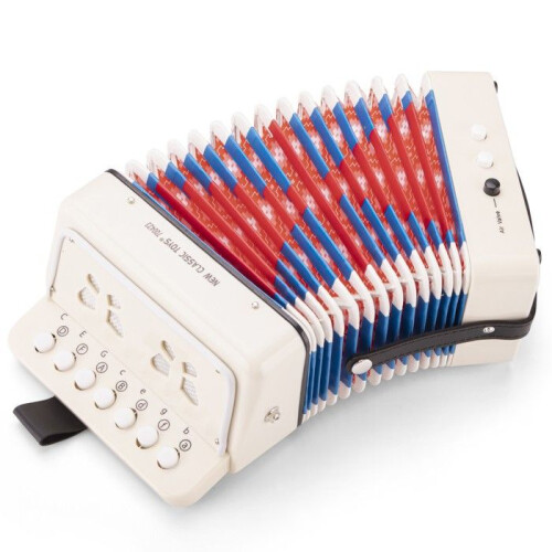 New Classic Toys - Accordéon blanc