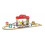 Treinbaan set - E3877 - Rood - Draagbare handgreep - 40 stukken 1