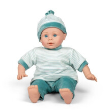 Boneca - MAMAMEMO - Oscar - 40 cm - Olhos fixos - Roupas incluídas