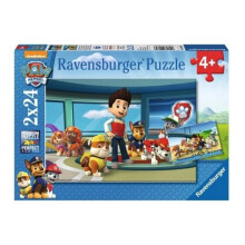 'Puzzle Pat'Patrouille - Ravensburger - 2 puzzels van 24 stukken - Dieren - Gemengd'