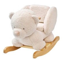 Giocattolo a dondolo - NATTOU - Dondolo Teddy l'orso écru - Dolcezza - Sicurezza - Interno
