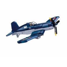 Jeu de construction - SLUBAN - Avion chasseur F4U - 550 briques - À partir de 8 ans - Mixte