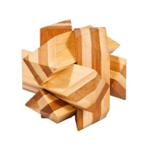 Houten puzzel Bamboo: Inlegwerk