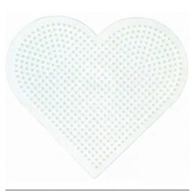 Heart Plaque - HAMA - Creative Support for Children - Multicolored - 18x1x16cm