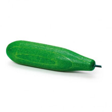 Brinquedo de madeira - ERZI - Pepino de madeira - 11,8 x 2,5 cm - Verde - Para criança