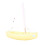 Maison Tirot - Barca Il Sloop giallo 21cm - TIROT 1