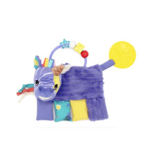 Giocattolo da attività Kiproko lo zebra - LES DÉGLINGOS - Giallo - Plastica - Resina