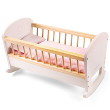 New Classic Toys - White Wooden Doll's Bed
