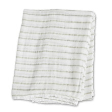 Lulujo - Long muslin - Gray stripes - ELEMENTS FOR KIDS