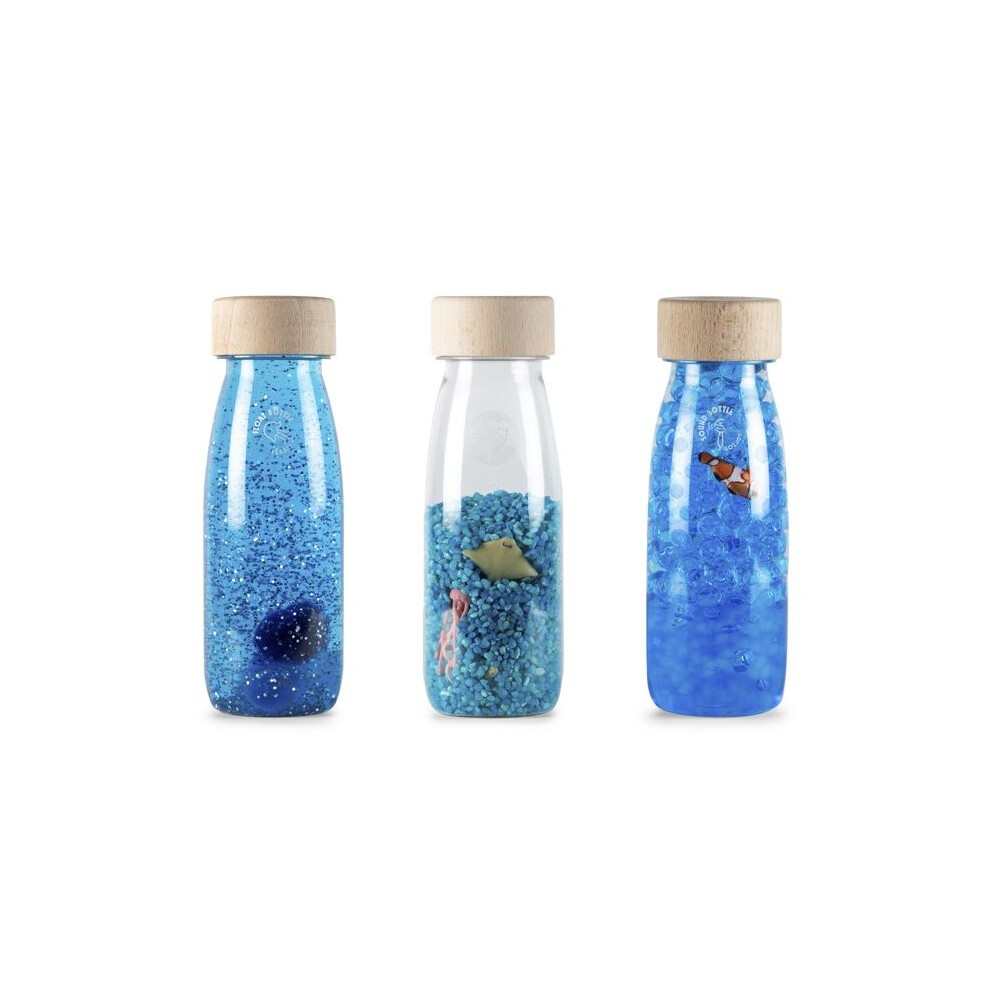 Photos - Other Toys Sensory bottles - PETIT BOUM - Serenity Pack - Blue - Relaxation - 12 months and up