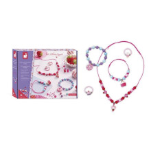 5 Gourmet Jewelry to Create - JANOD - Jewelry Kit - Red - From 6 Years Old