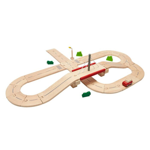 Plan Toys - Wegenset - TROUSSELIER