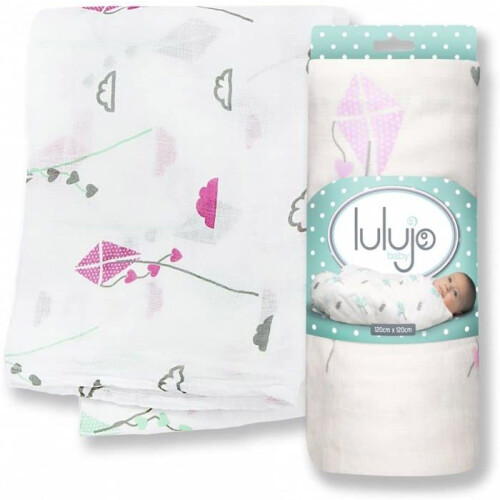 Lulujo - Lunga in bambù - Aquilone rosa - ELEMENTI PER BAMBINI