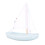 Maison Tirot - Boot Der Sloop in Wassergrün 21cm - TIROT 1