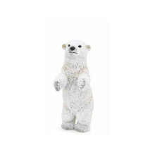 Figurinha urso polar em pé - Papo - 50144 - Para crianças de 3 a 11 anos