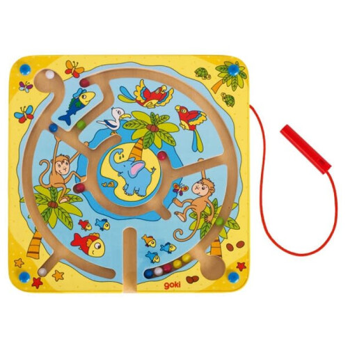 Magnetisch labyrint, het eiland van de dieren