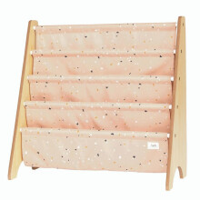 3 Sprouts - Bibliothèque enfant Terrazzo argile - ELEMENTS FOR KIDS