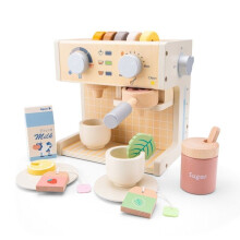New Classic Toys - Wooden Coffee Machine 20 pcs