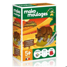Moldaje en yeso: Triceratops