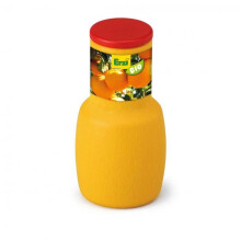 Dinette - ERZI - Garrafa de suco de laranja - Madeira - 4,5 x 4,5 x 8,6 cm - Para crianças de 3 a 8 anos