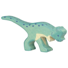 FIGURIINI - HOLZTIGER - PACHYCEPHALOSAURI - Puu - Sininen - Käsinmaalattu