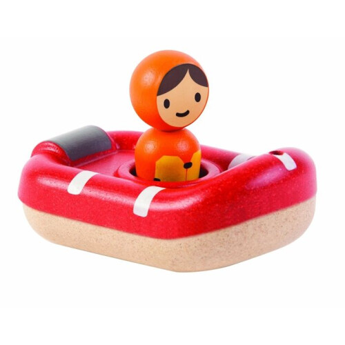 Plan Toys - Reddingsboot voor in bad - TROUSSELIER