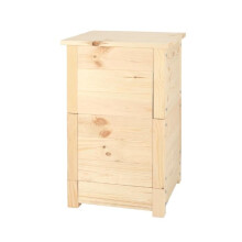 Vermicompostatore in legno naturale